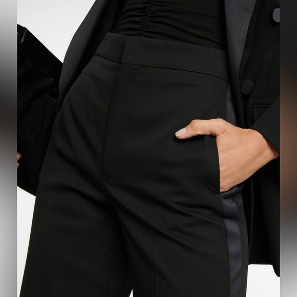 Isabel Marant - Scarly satin-tape wide wool pants size 34/2 - Picture 3 of 16